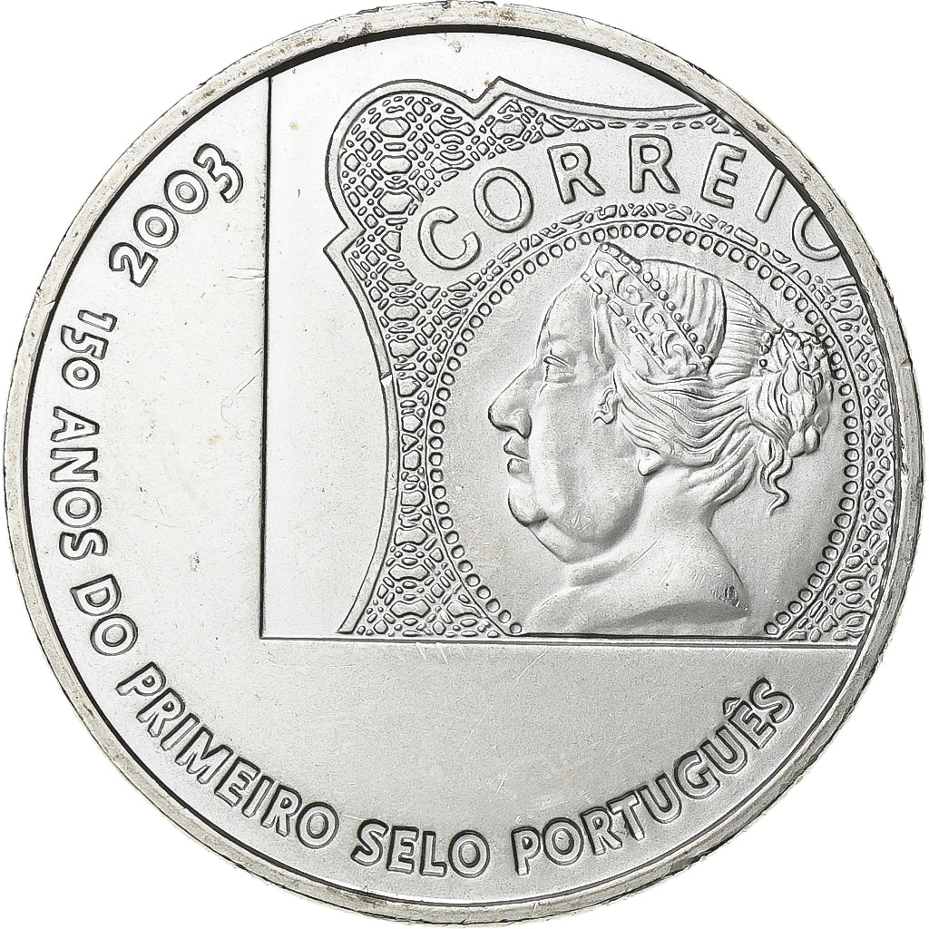 Portugal, 5 Euro, 2003, Lisbon, Silver, MS(65-70), KM:749