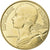 France, 20 Centimes, Marianne, 1974, Paris, Chouette, Aluminum-Bronze