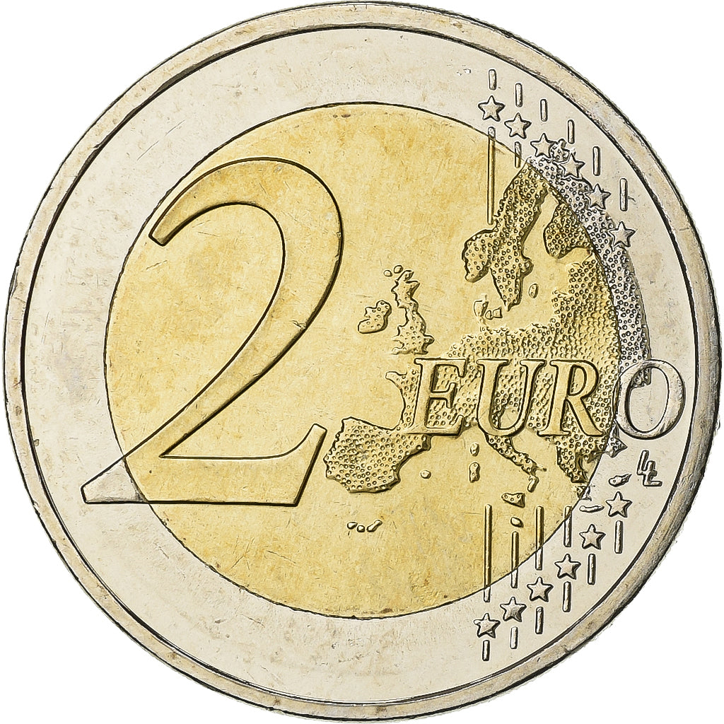 Greece, 2 Euro, Nikos Kazantzakis, 2017, Bi-Metallic, MS(65-70)