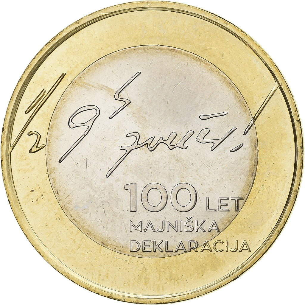 Slovenia, 3 Euro, 2017, Bi-Metallic, MS(65-70)