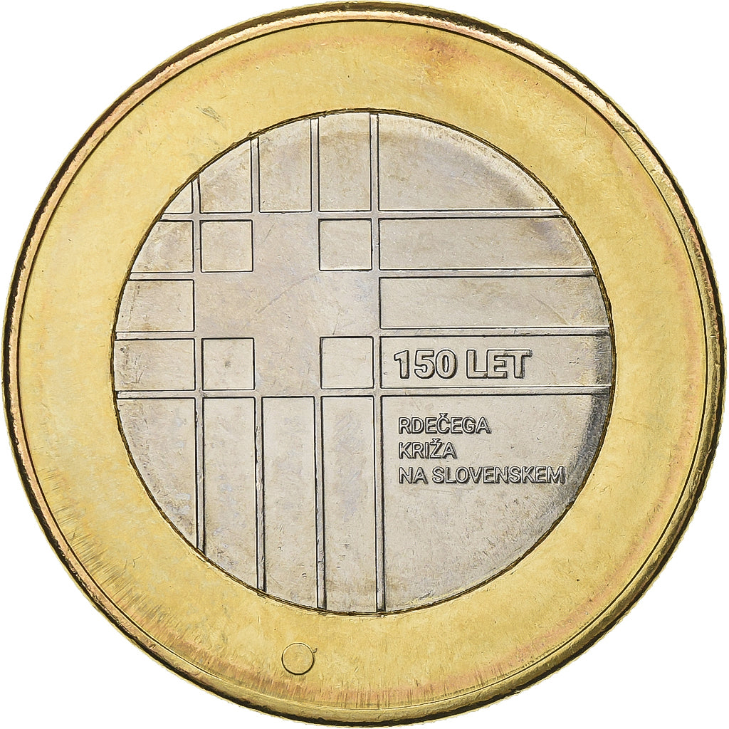 Slovenia, 3 Euro, 2016, Bi-Metallic, MS(65-70)