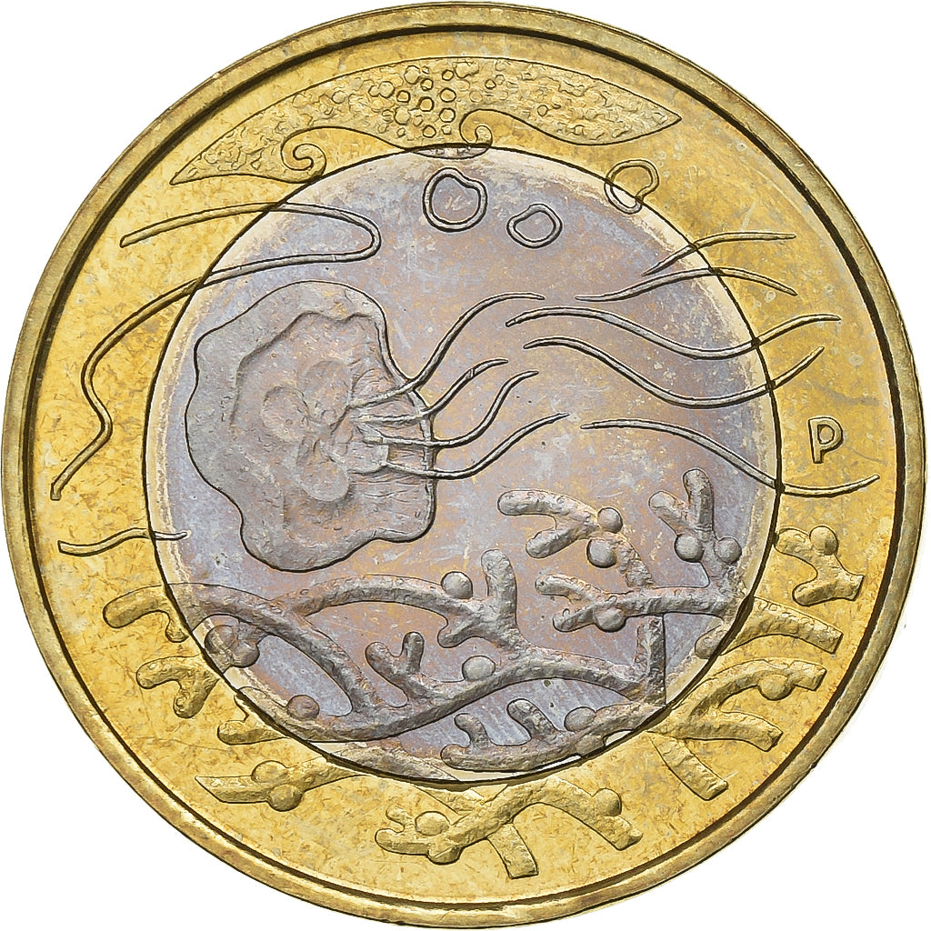 Finnland, 5 Euro, 2014, Vantaa, Bi-Metallic, STGL