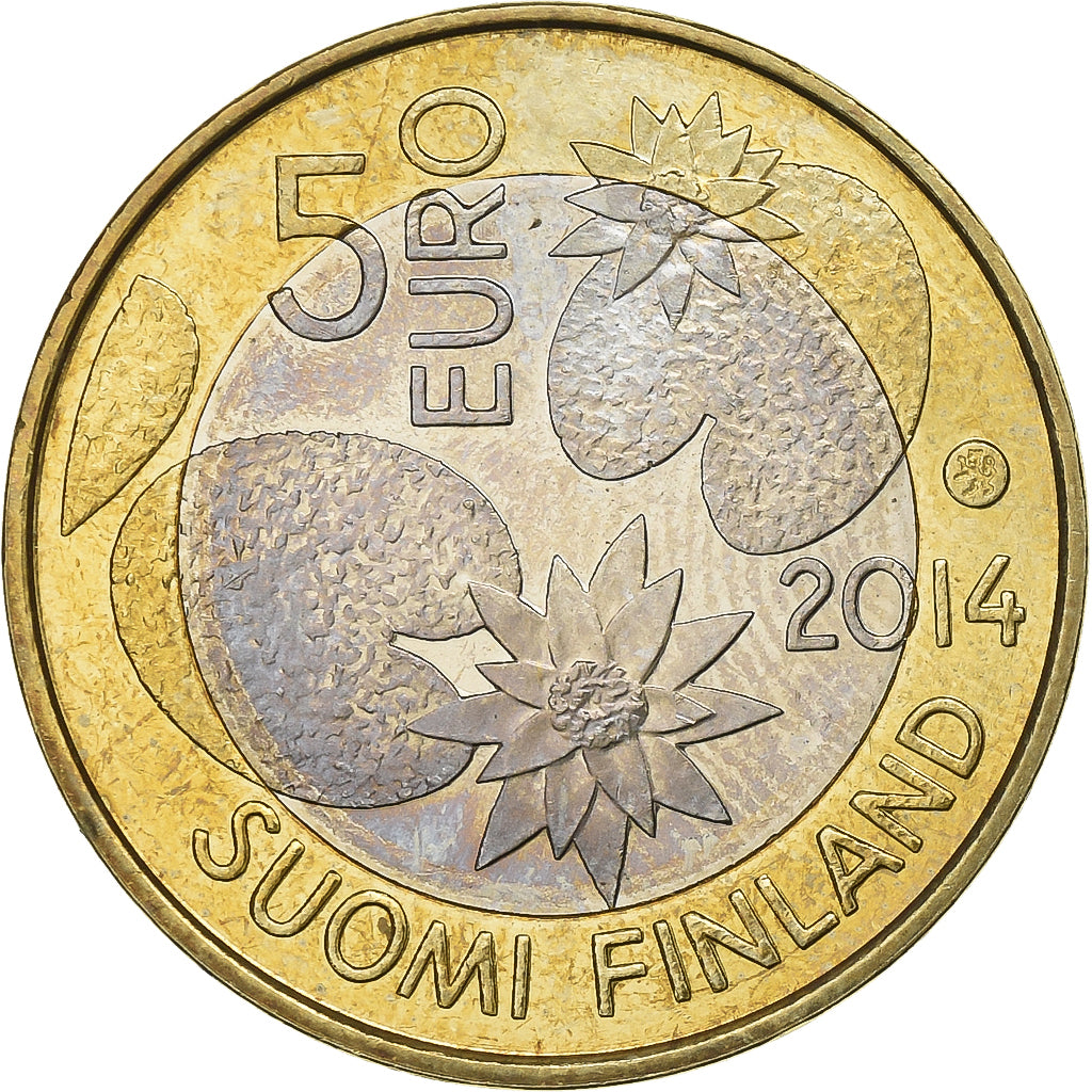 Finnland, 5 Euro, 2014, Vantaa, Bi-Metallic, STGL