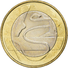 Finland, 5 Euro, 2015, Vantaa, Bi-Metallic, MS(65-70)