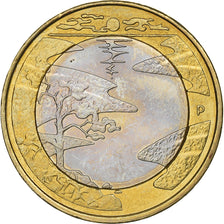Finland, 5 Euro, 2013, Vantaa, Bi-Metallic, MS(65-70)