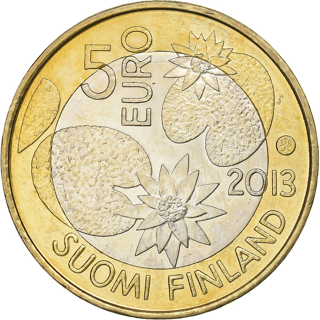Finnland, 5 Euro, 2013, Vantaa, Bi-Metallic, STGL
