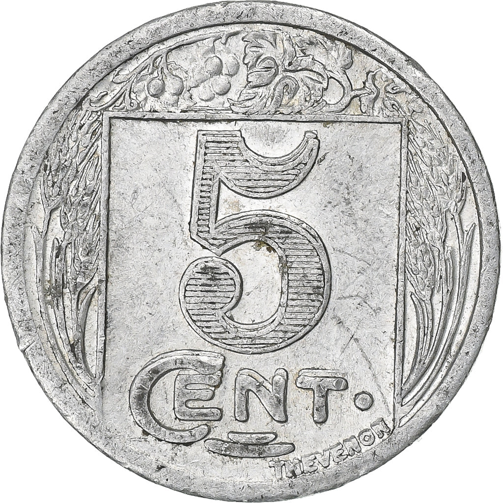 França, Société des commerçants de Royon sur l'océan, 5 Centimes, 1922