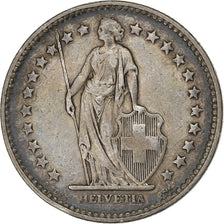 Switzerland, 2 Francs, 1928, Bern, Silver, EF(40-45), KM:21