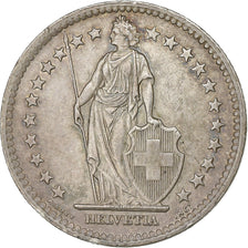 Switzerland, 2 Francs, 1946, Bern, Silver, AU(50-53), KM:21