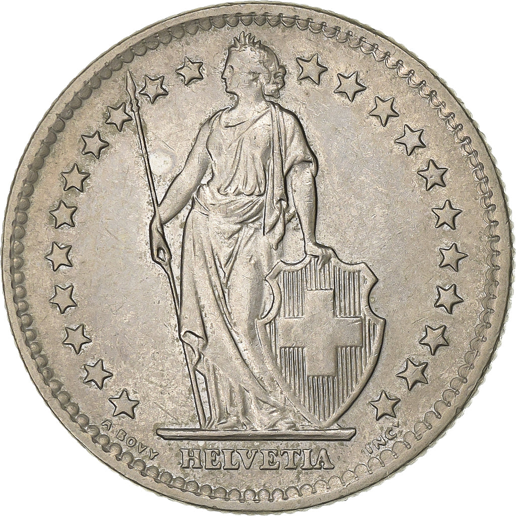 Svizzera, 2 Francs, 1981, Bern, Rame-nichel, SPL-, KM:21a.1