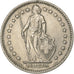Schweiz, 2 Francs, 1969, Bern, Kupfer-Nickel, SS+, KM:21a.1
