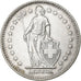 Switzerland, 2 Francs, 1921, Bern, Silver, AU(50-53), KM:21