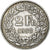 Svizzera, 2 Francs, 1958, Bern, Argento, BB+, KM:21