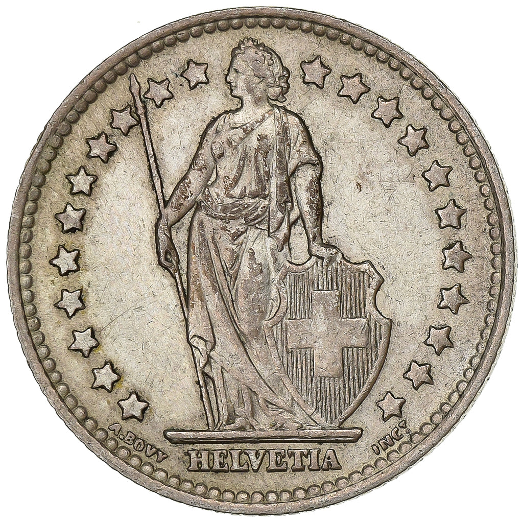 Switzerland, Franc, 1946, Bern, Silver, EF(40-45), KM:24