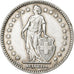 Switzerland, Franc, 1940, Bern, Silver, AU(50-53), KM:24