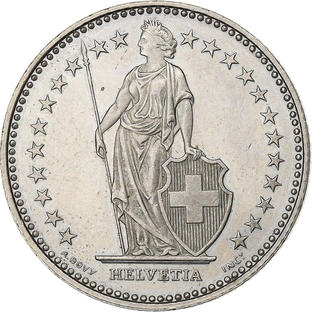 Switzerland, Franc, 1998, Bern, Copper-nickel, AU(55-58), KM:24a.3