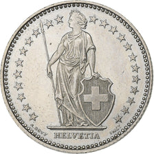 Switzerland, Franc, 1998, Bern, Copper-nickel, AU(55-58), KM:24a.3