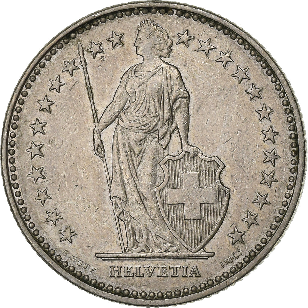 Svizzera, Franc, 1983, Bern, Rame-nichel, SPL-, KM:24a.3