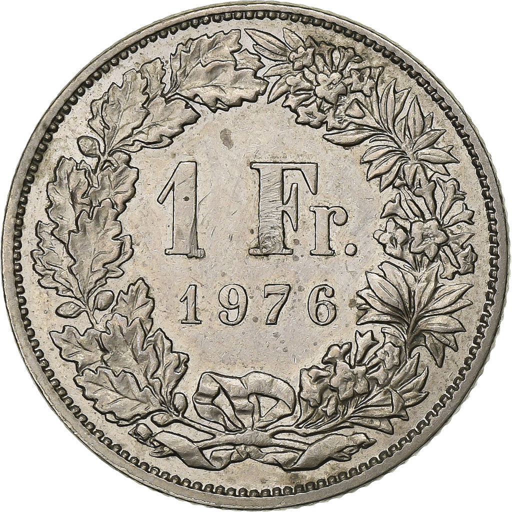 Svizzera, Franc, 1976, Bern, Rame-nichel, BB+, KM:24a.1