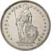 Schweiz, Franc, 1986, Bern, Kupfer-Nickel, SS+, KM:24a.3