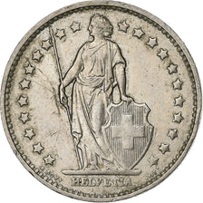 Switzerland, Franc, 1975, Bern, Copper-nickel, AU(55-58), KM:24a.1