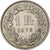 Switzerland, Franc, 1975, Bern, Copper-nickel, AU(55-58), KM:24a.1