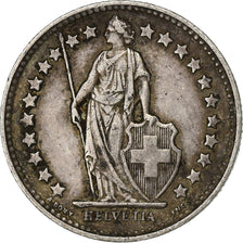 Switzerland, 1/2 Franc, 1914, Bern, Silver, EF(40-45), KM:23