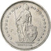 Switzerland, 1/2 Franc, 1991, Bern, Copper-nickel, AU(55-58), KM:23a.3