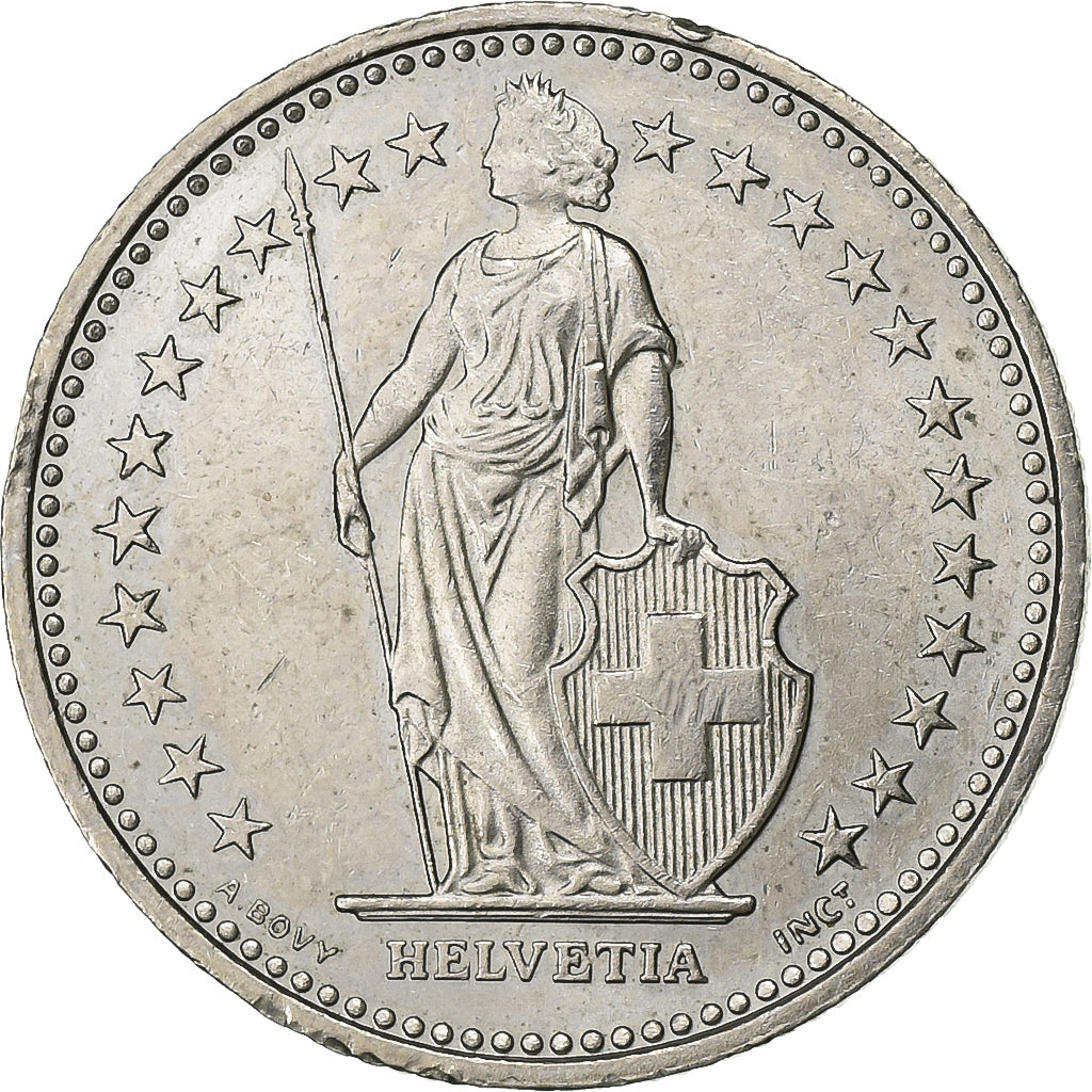 Schweiz, 1/2 Franc, 1995, Bern, Kupfer-Nickel, VZ, KM:23a.3