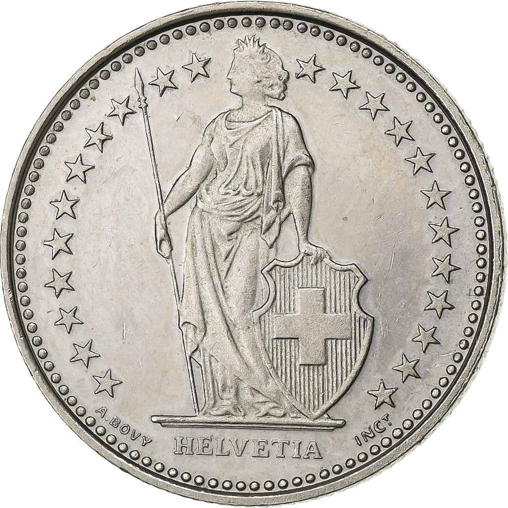 Svizzera, 1/2 Franc, 1983, Bern, Rame-nichel, SPL-, KM:23a.3