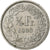 Switzerland, 1/2 Franc, 1988, Bern, Copper-nickel, AU(55-58), KM:23a.3