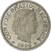 Schweiz, 20 Rappen, 1990, Bern, Kupfer-Nickel, SS+, KM:29a