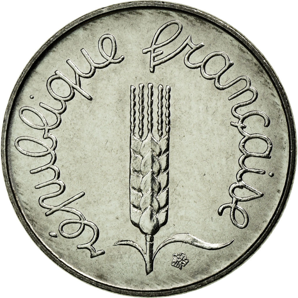 Coin, France, Épi, Centime, 1984, MS(65-70), Stainless Steel, Gadoury:91