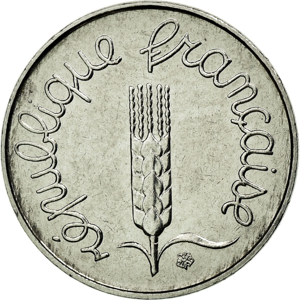 Coin, France, Épi, Centime, 1987, MS(65-70), Stainless Steel, Gadoury:91