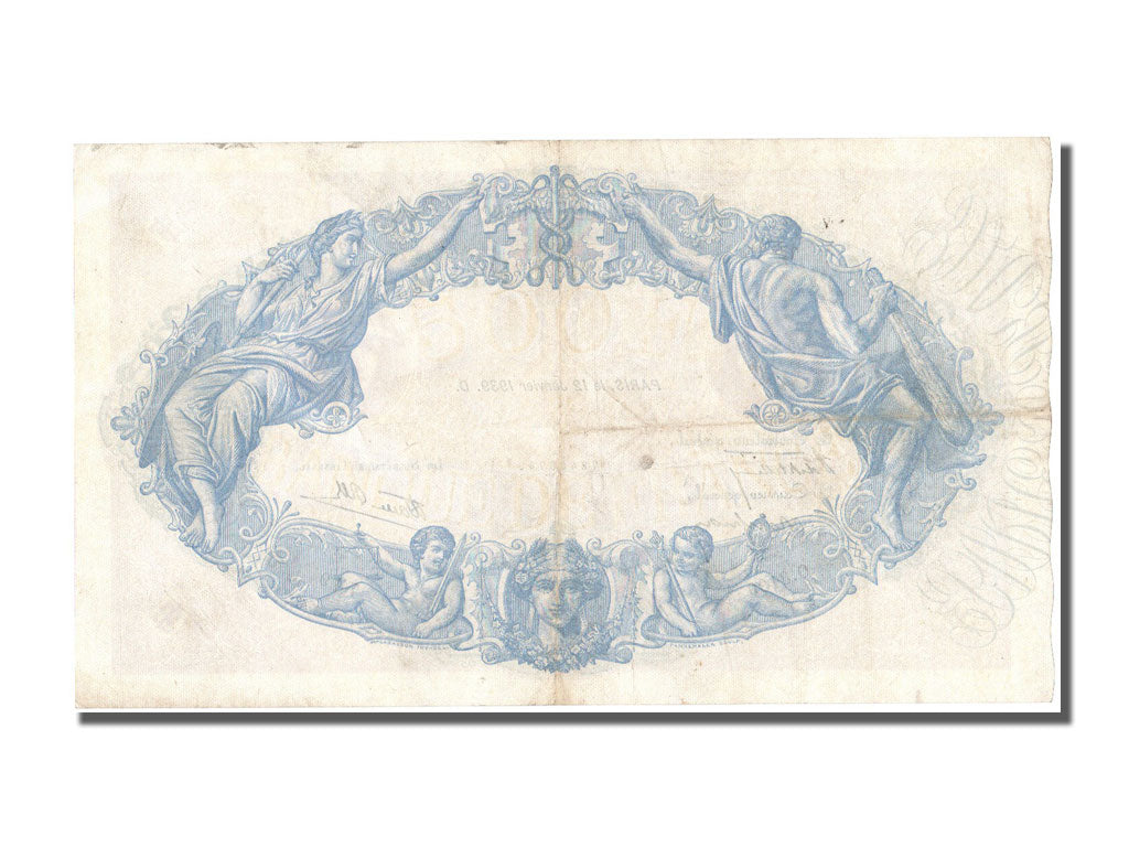 Banknote, France, 500 Francs, 500 F 1888-1940 ''Bleu et Rose'', 1939