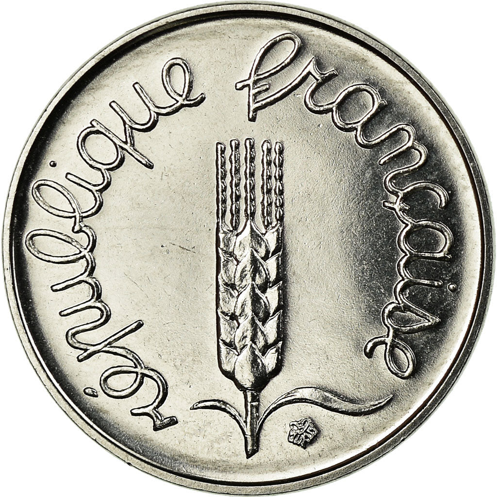 Coin, France, Épi, Centime, 1990, MS(65-70), Stainless Steel, Gadoury:91