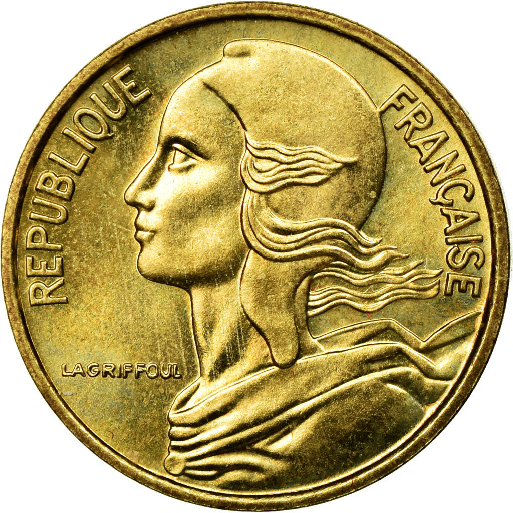 Moneda, Francia, Marianne, 5 Centimes, 1971, FDC, Aluminio - bronce, Gadoury:175