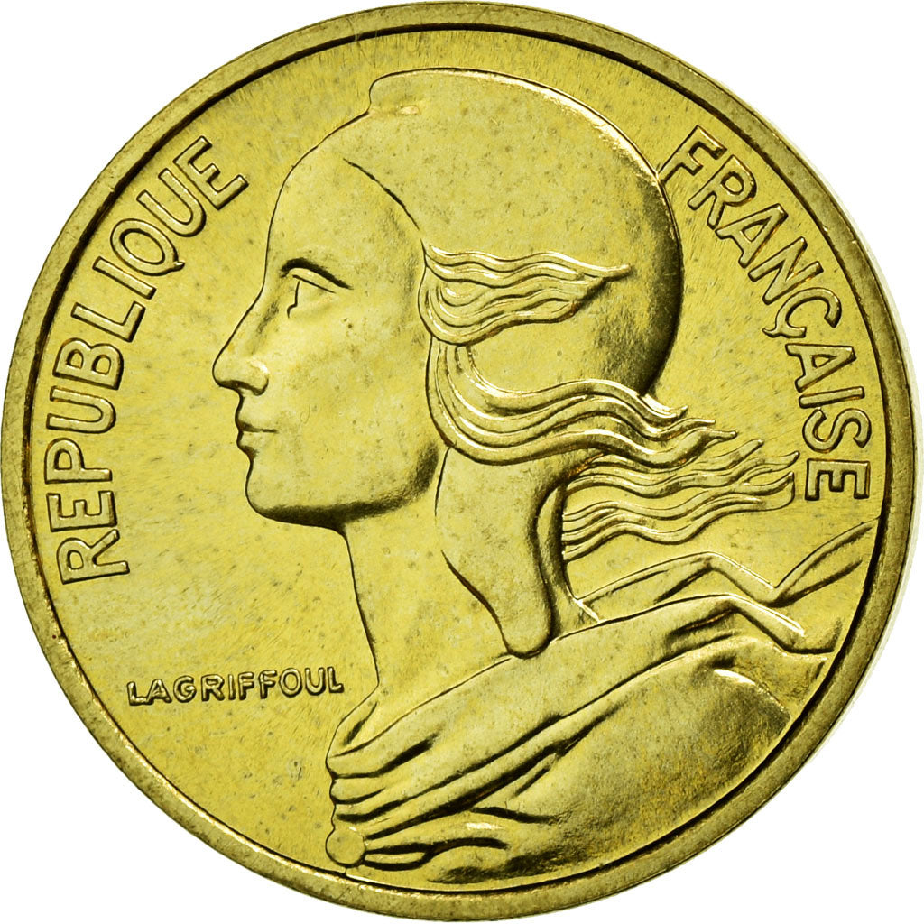 Coin, France, Marianne, 5 Centimes, 1984, MS(65-70), Aluminum-Bronze