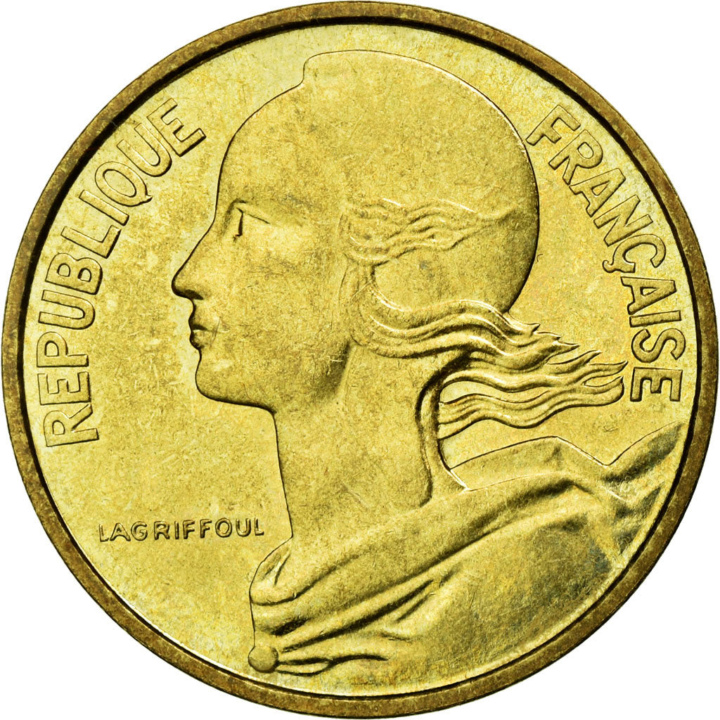 Monnaie, France, Marianne, 10 Centimes, 1969, FDC, Aluminum-Bronze, Gadoury:293