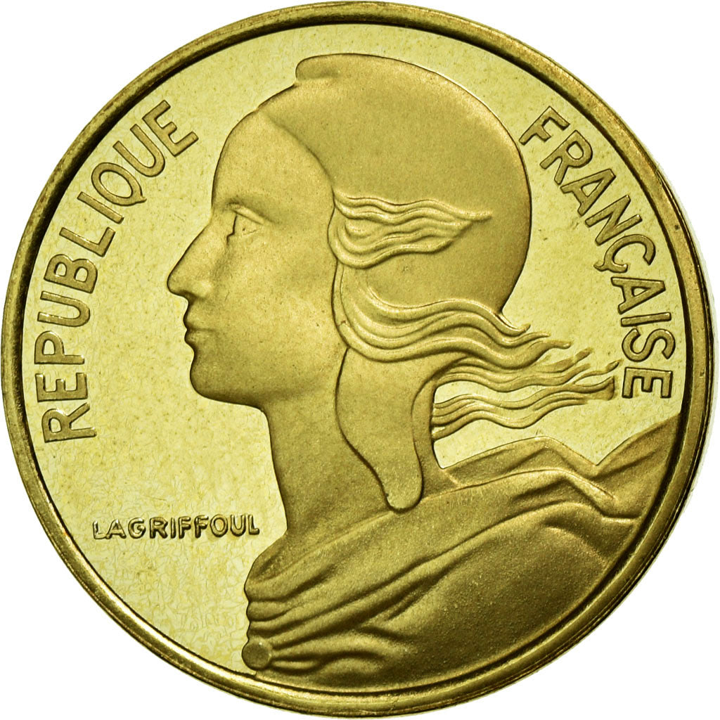 Coin, France, Marianne, 5 Centimes, 1996, Paris, MS(65-70), Aluminum-Bronze