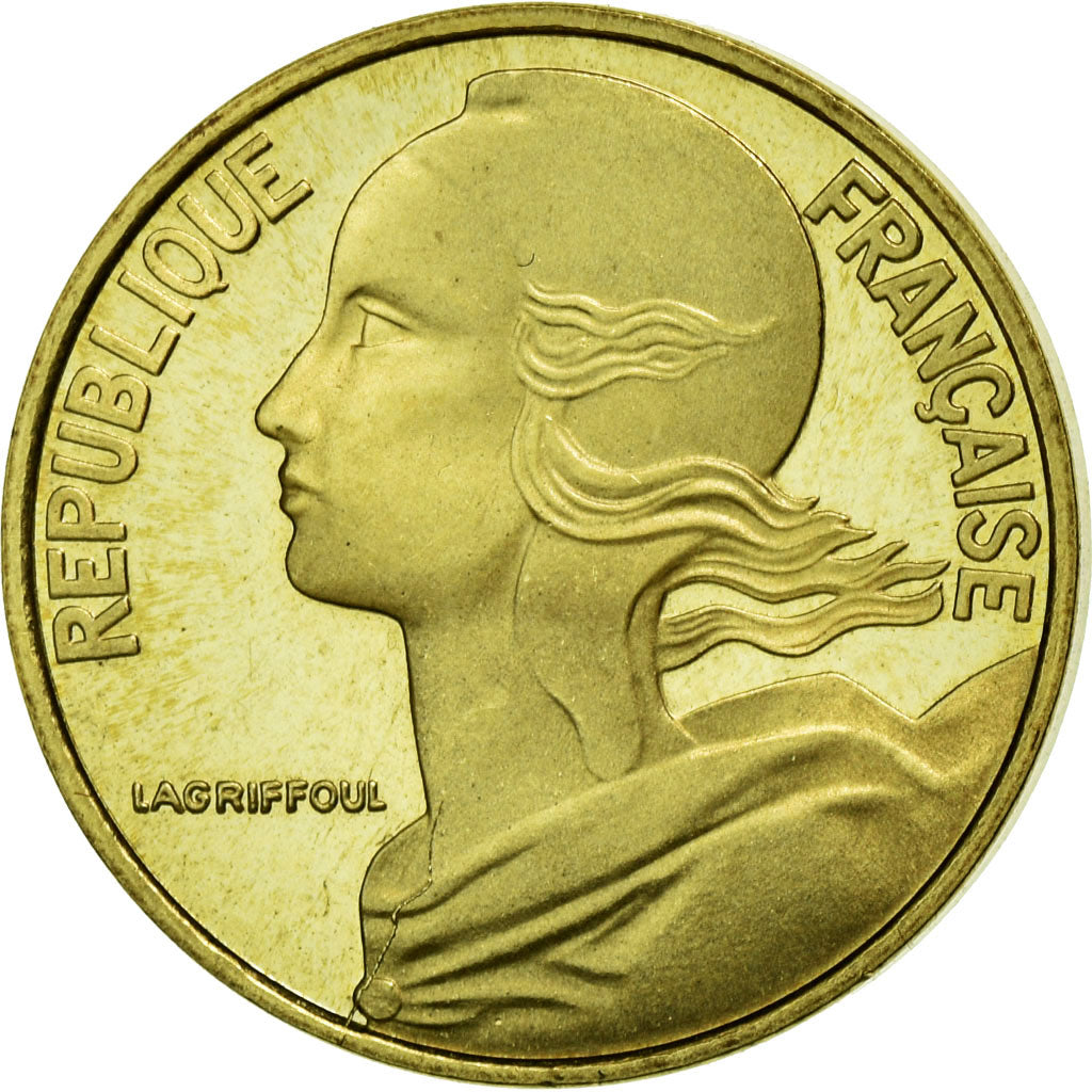 Coin, France, Marianne, 5 Centimes, 2000, Paris, MS(65-70), Aluminum-Bronze