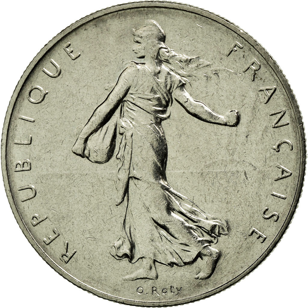 Coin, France, Semeuse, Franc, 1983, Paris, MS(65-70), Nickel, Gadoury:474