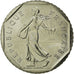 Moneta, Francia, Semeuse, 2 Francs, 1981, FDC, Nichel, Gadoury:547