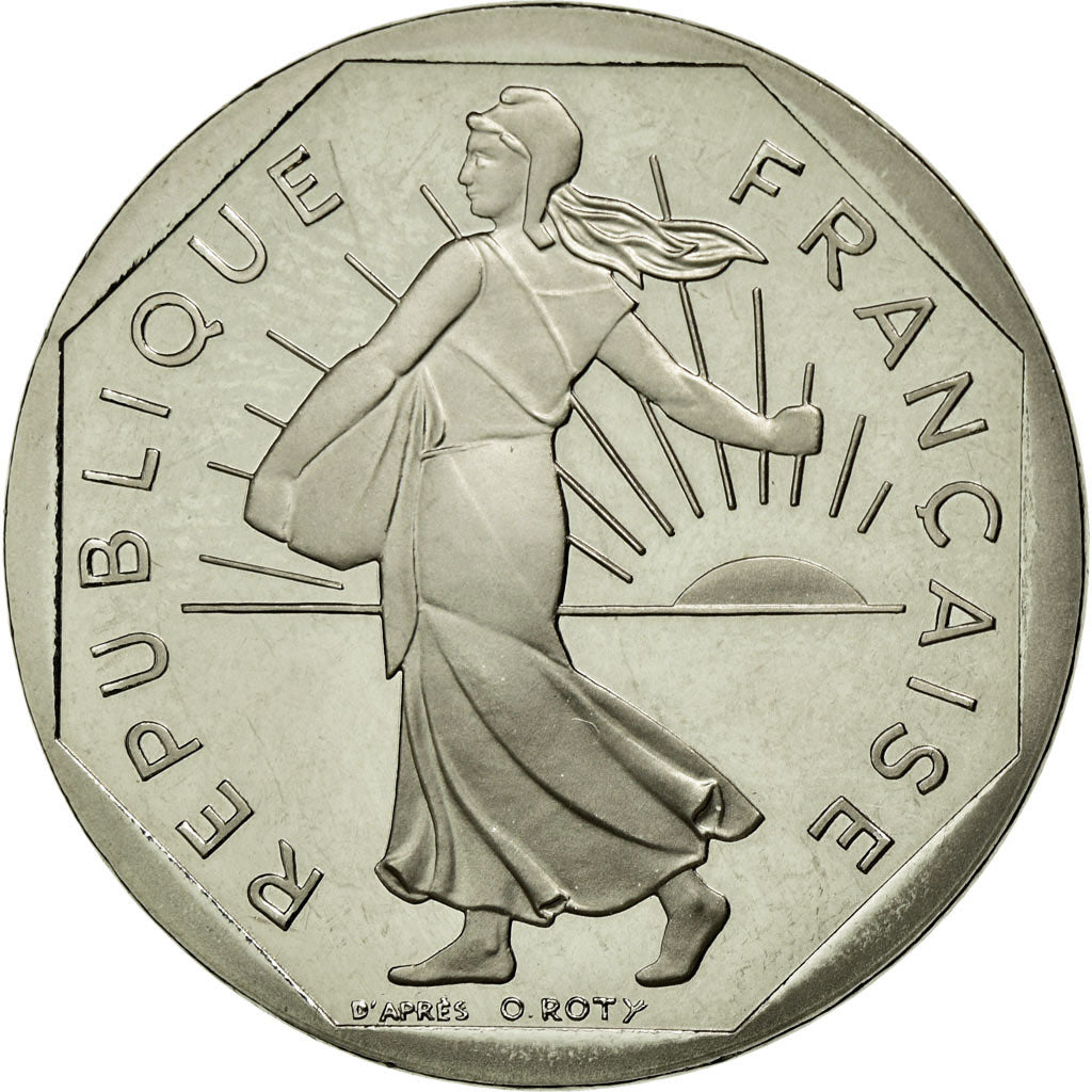 Monnaie, France, Semeuse, 2 Francs, 2000, FDC, Nickel, KM:942.2, Gadoury:547b