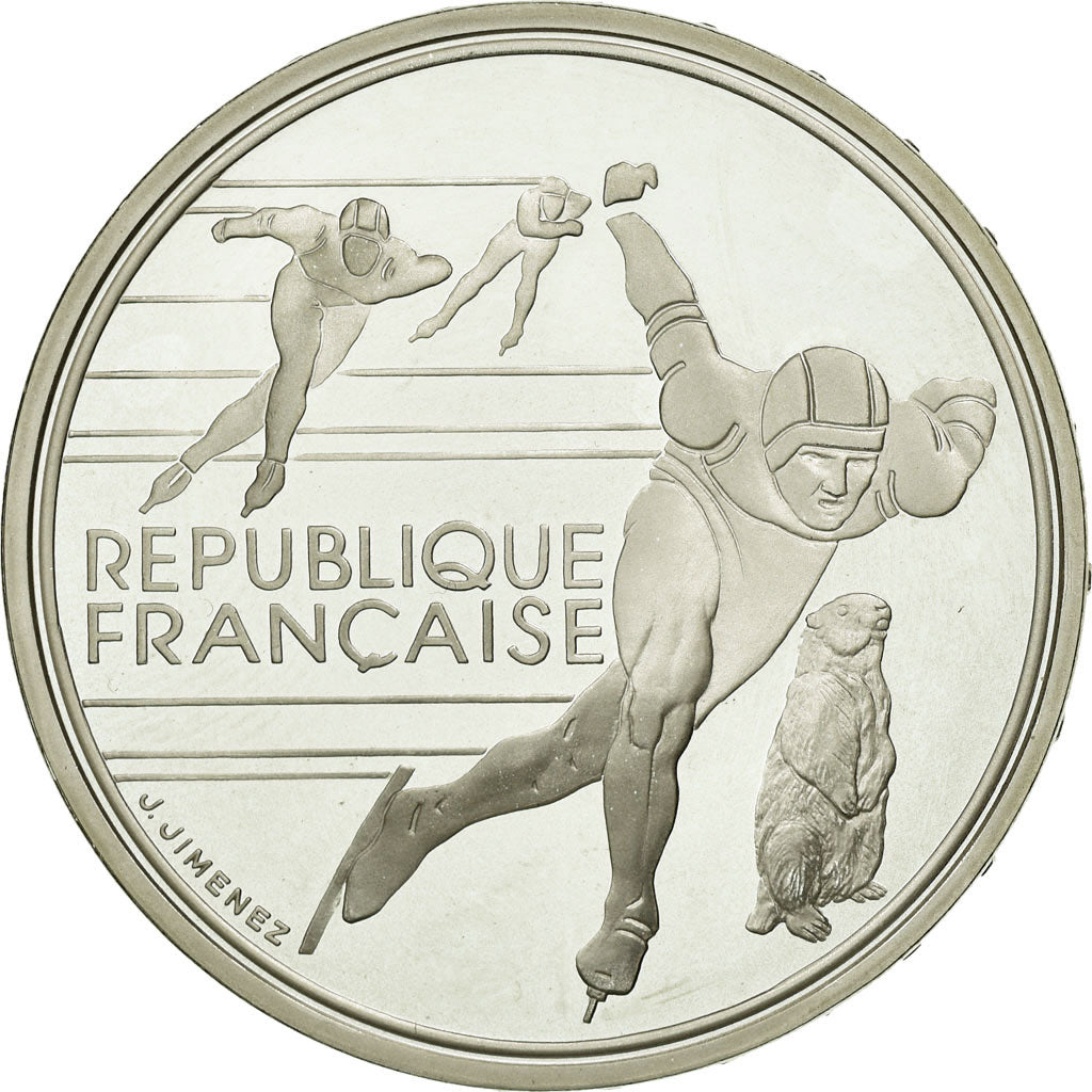 Coin, France, 100 Francs, 1990, MS(65-70), Silver, Gadoury:910