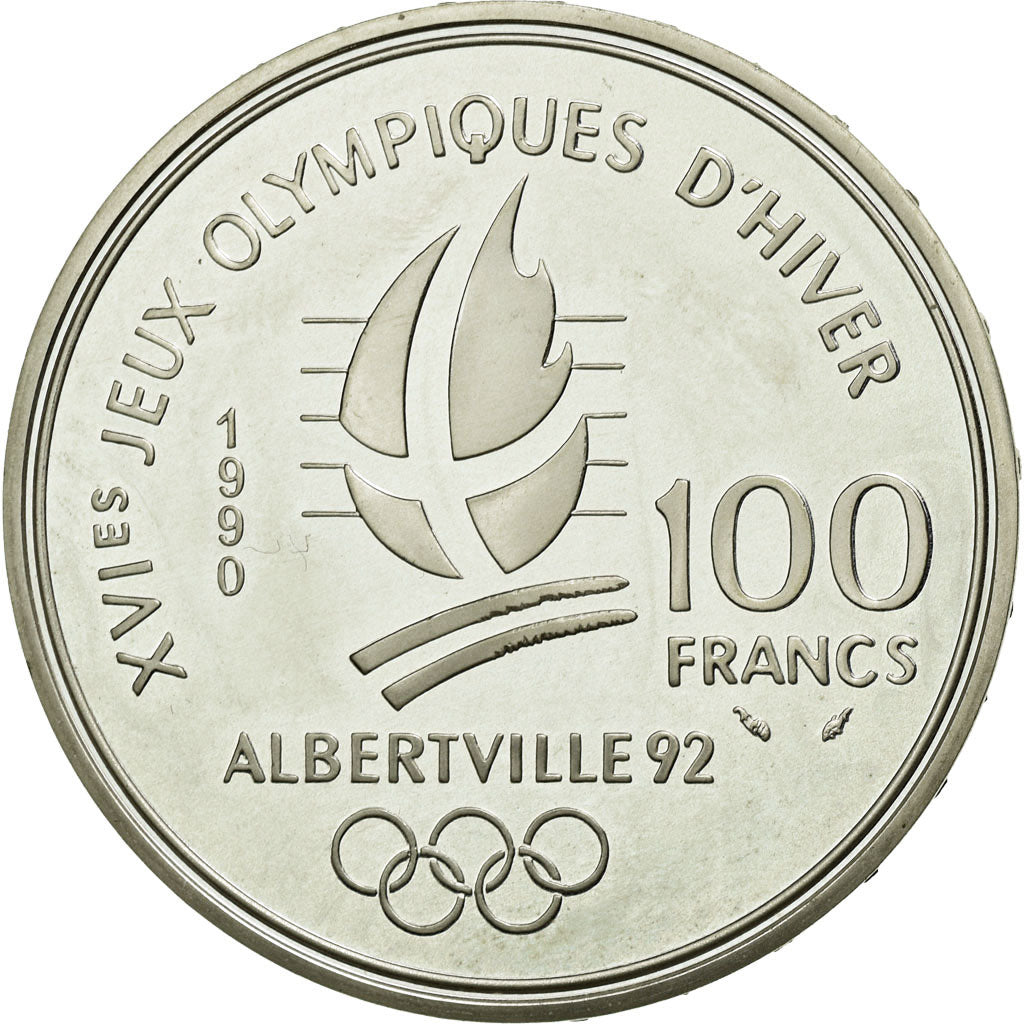 Monnaie, France, 100 Francs, 1990, FDC, Argent, KM:981, Gadoury:911