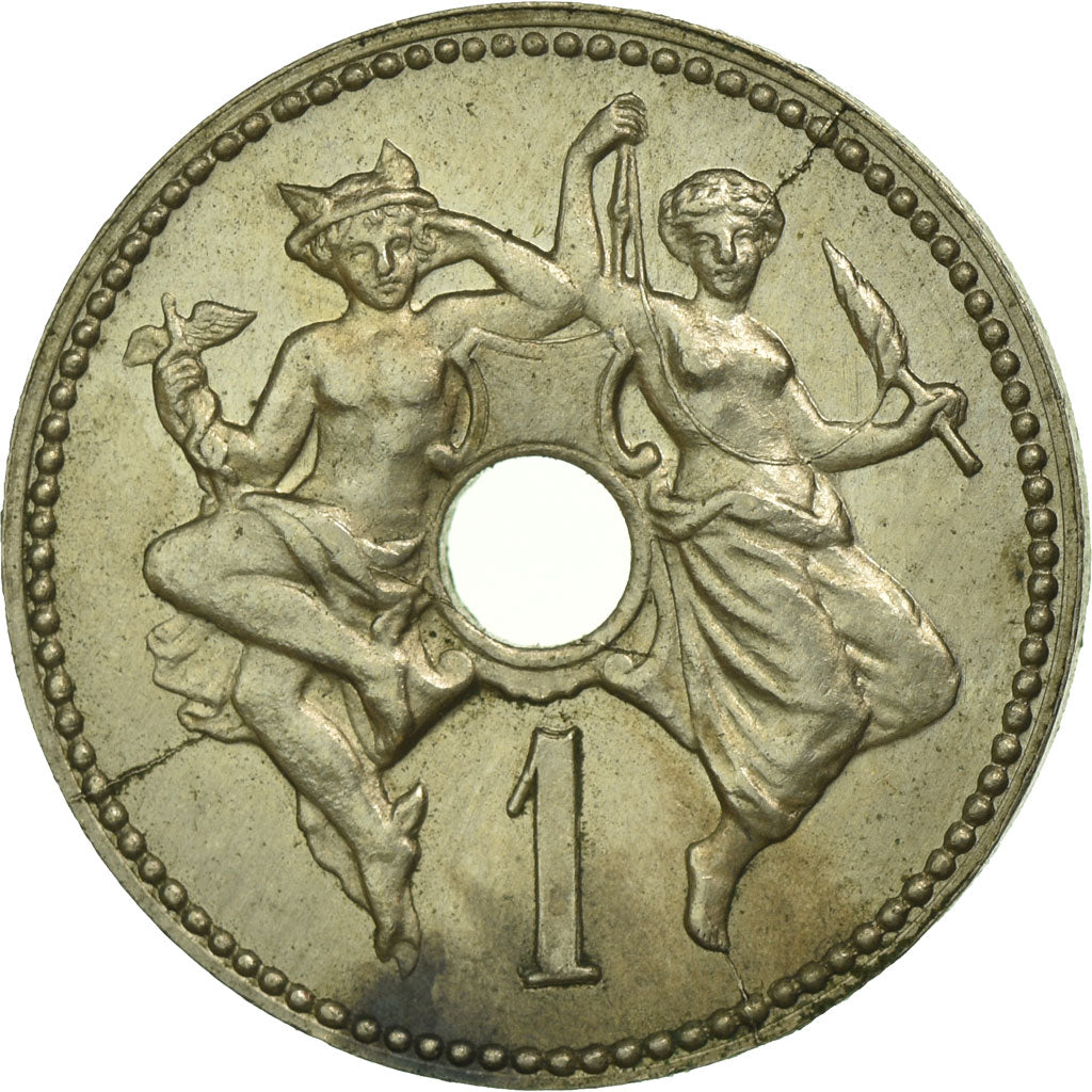 Moneta, Francia, 5 Centimes, 1889, SPL, Rame-nichel
