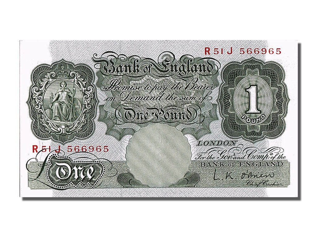 Banknote, Great Britain, 1 Pound, UNC(65-70)