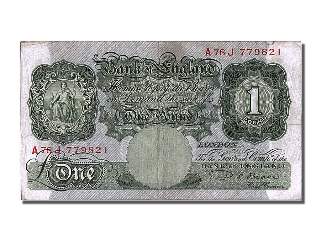 Banknote, Great Britain, 1 Pound, EF(40-45)