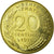 Moneta, Francja, Marianne, 20 Centimes, 1976, MS(65-70), Aluminium-Brąz